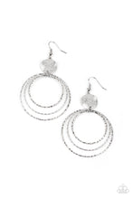 Load image into Gallery viewer, Universal Rehearsal - Silver Paparazzi Earrings
