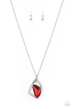 Load image into Gallery viewer, Galactic Wonder - Red Paparazzi Necklace
