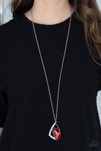 Load image into Gallery viewer, Galactic Wonder - Red Paparazzi Necklace
