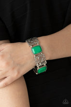 Load image into Gallery viewer, Colorful Coronation - Green - Paparazzi Bracelet
