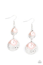 Load image into Gallery viewer, Pearl Dive ~Pink Paparazzi Earrings
