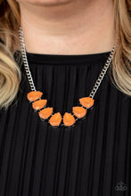 Load image into Gallery viewer, Paparazzi Above The Clouds - Orange Necklace
