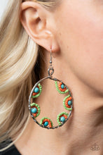 Load image into Gallery viewer, Paparazzi Earrings ~ Off The Rim ~ Multi
