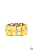 Load image into Gallery viewer, Paparazzi Double The DIVA-ttitude - Yellow Bracelet
