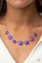 Load image into Gallery viewer, &quot;Trend Worthy&quot; - Purple Paparazzi Necklace
