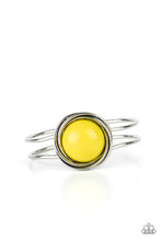 Load image into Gallery viewer, Paparazzi &quot;Take It From The POP!&quot; Yellow Cuff Bracelet
