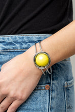 Load image into Gallery viewer, Paparazzi &quot;Take It From The POP!&quot; Yellow Cuff Bracelet
