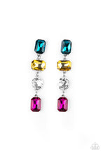 Load image into Gallery viewer, Cosmic Heiress ~Multi Paparazzi Earrings

