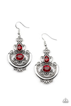 Load image into Gallery viewer, Unlimited Vacation - Red Earrings Paparazzi
