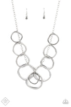 Load image into Gallery viewer, Paparazzi Accessories Dizzy With Desire - Silver Necklace
