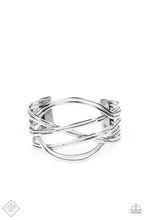 Load image into Gallery viewer, Hautely Hammered - Silver Bracelet- Paparazzi
