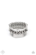 Load image into Gallery viewer, Scintillating Smolder ~ Silver Paparazzi Ring
