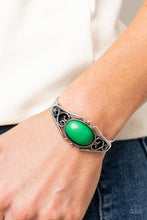 Load image into Gallery viewer, Paparazzi  Accessories Springtime Trendsetter - Green Bracelet
