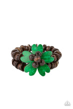 Load image into Gallery viewer, Paparazzi Tropical Flavor - Green💖Bracelet
