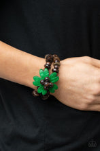 Load image into Gallery viewer, Paparazzi Tropical Flavor - Green💖Bracelet
