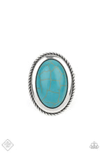 Load image into Gallery viewer, Canyon Sanctuary ~ Blue Paparazzi Ring
