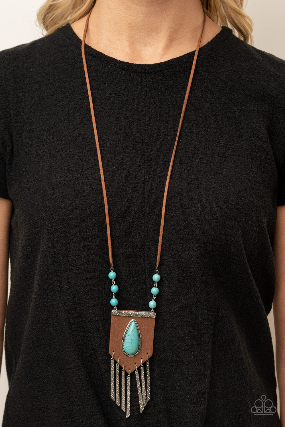 Enchantingly Tribal - Blue Paparazzi Accessories