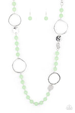 Load image into Gallery viewer, Sea Glass Wanderer - Green Paparazzi Necklace
