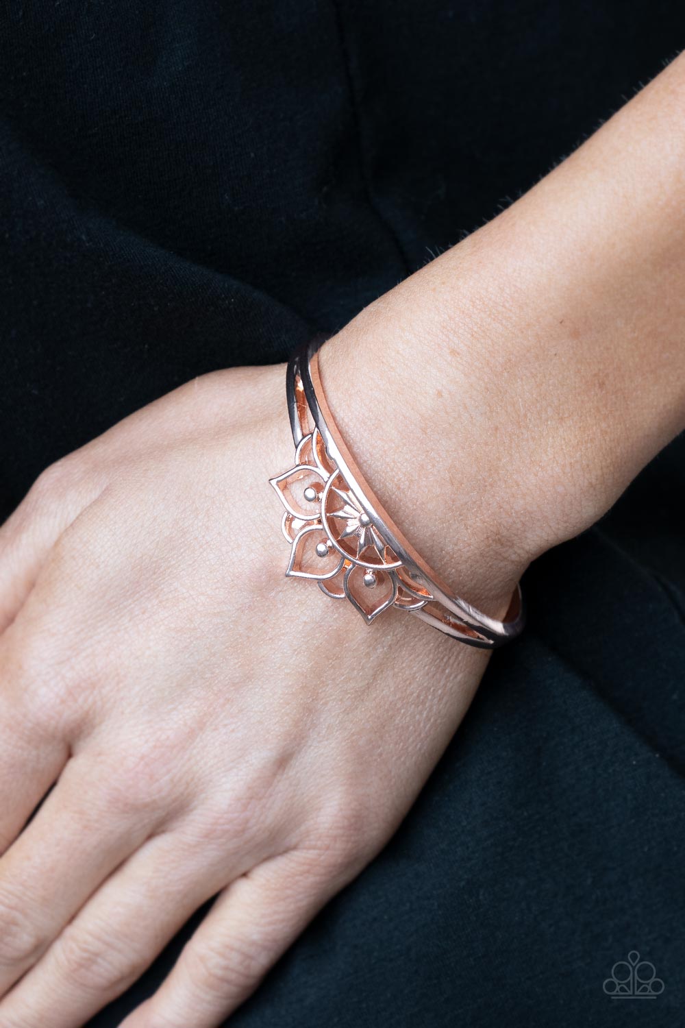 Mandala Mindfulness - Rose Gold Paparazzi Accessories