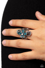 Load image into Gallery viewer, Garden Escapade - Blue Paparazzi Ring
