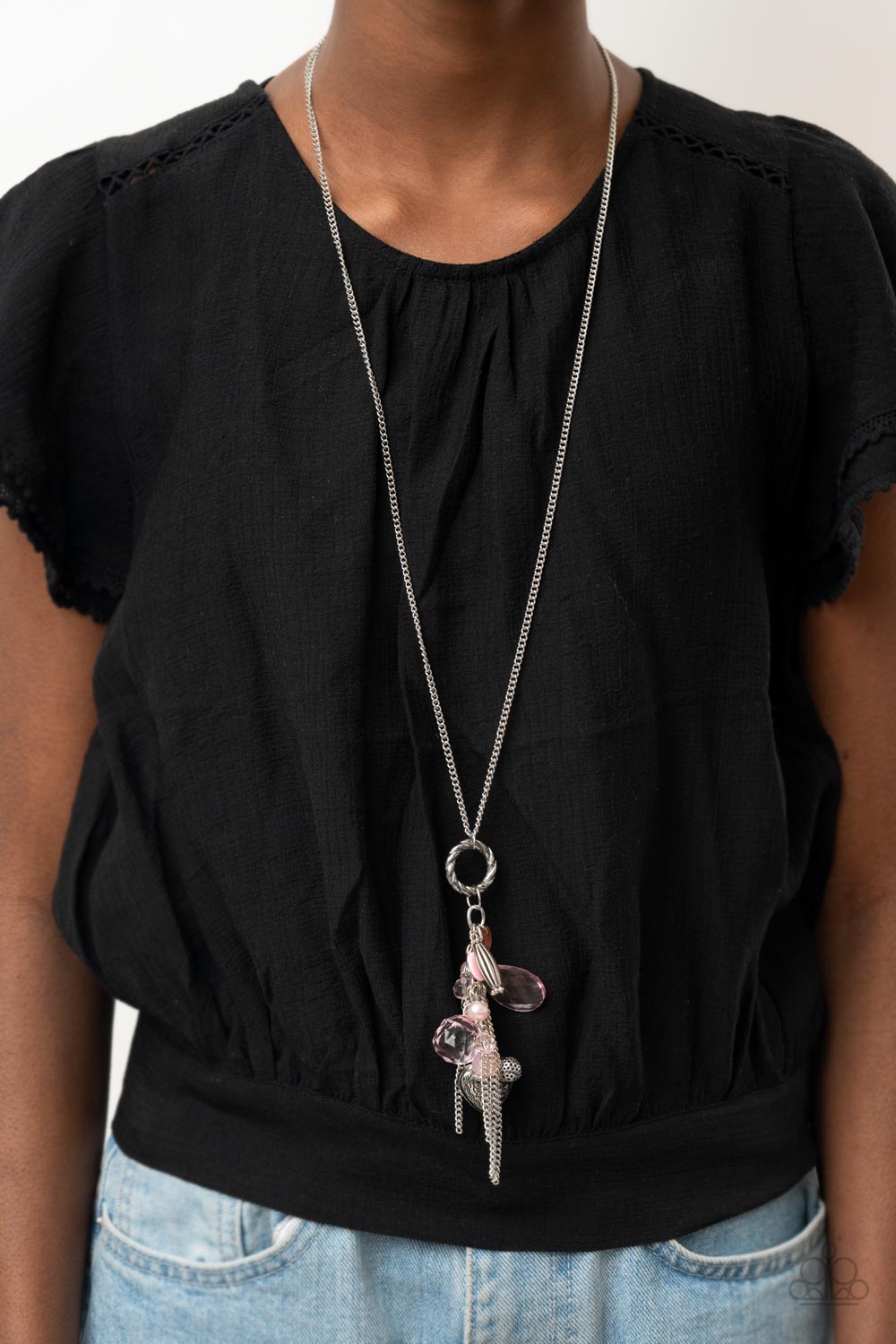 AMOR to Love - Pink Paparazzi Necklace
