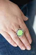 Load image into Gallery viewer, Encompassing Pearlescence - Green - Paparazzi Ring
