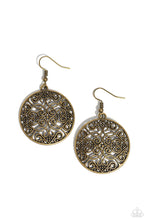 Load image into Gallery viewer, Dubai Décor - Brass Earrings
