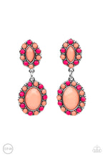 Load image into Gallery viewer, Paparazzi 💖Positively Pampered -Orange  Clip-on💖 Earrings
