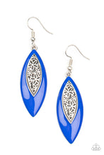 Load image into Gallery viewer, Paparazzi Accessories Venetian Vanity - Blue Earrings

