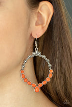 Load image into Gallery viewer, Paparazzi Thai Treasures - Orange Earrings
