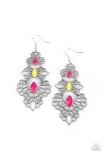 Load image into Gallery viewer, Paparazzi Flamboyant Frills - Mulit Earrings
