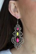Load image into Gallery viewer, Paparazzi Flamboyant Frills - Mulit Earrings
