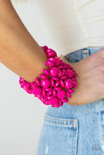 Load image into Gallery viewer, Paparazzi &quot;Island Mixer&quot; - Pink Wooden Bracelet
