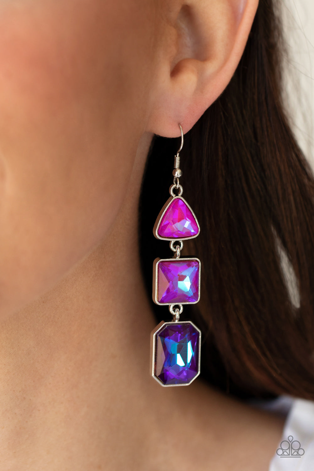 Cosmic Culture - Purple Earrings