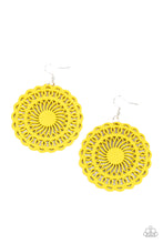 Load image into Gallery viewer, Paparazzi Island Sun - Yellow Earrings

