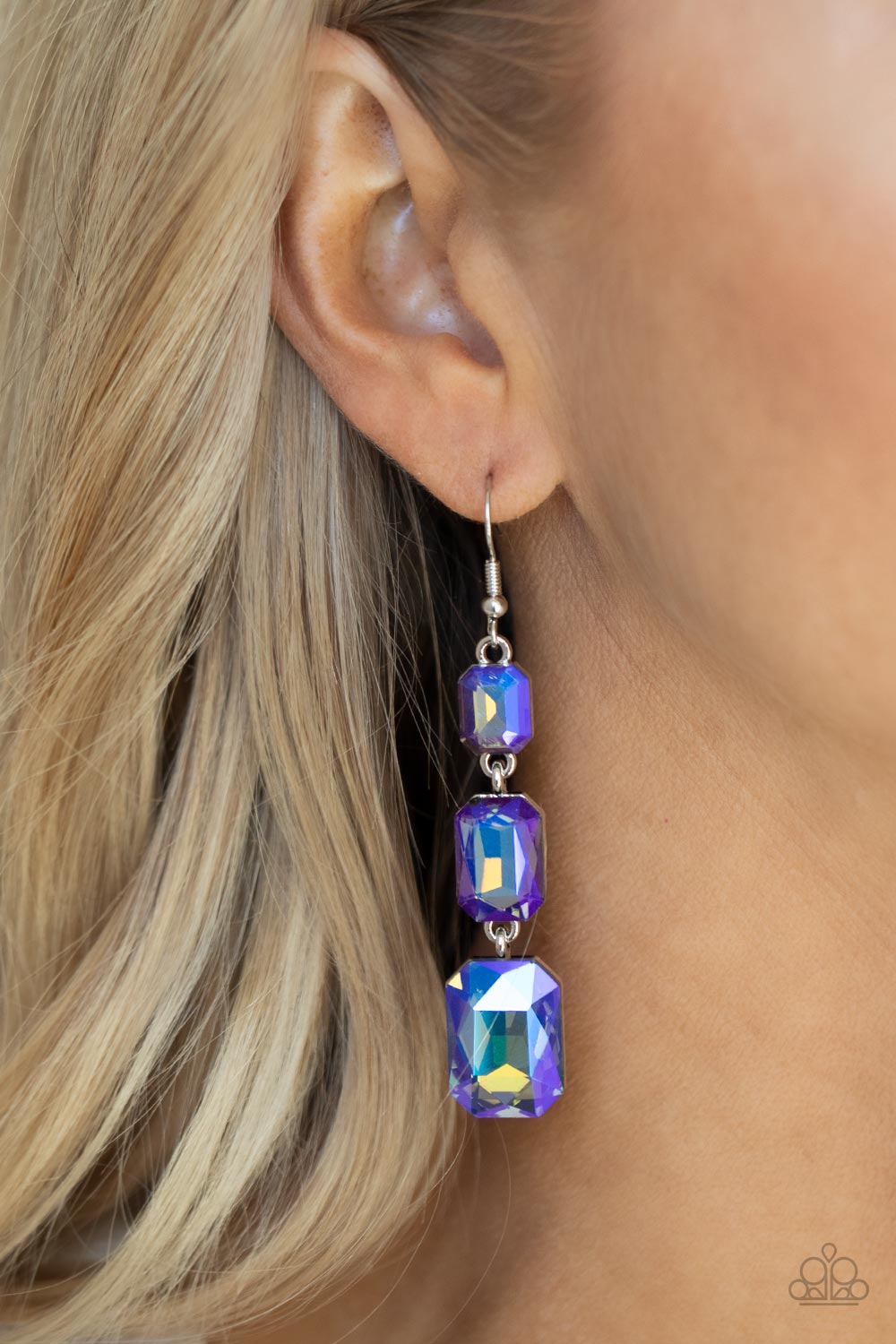 Cosmic Red Carpet - Blue Paparazzi Accessories
