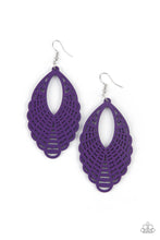 Load image into Gallery viewer, Paparazzi &quot;Tahiti Tankini &quot;  Purple Earrings
