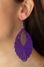 Load image into Gallery viewer, Paparazzi &quot;Tahiti Tankini &quot;  Purple Earrings
