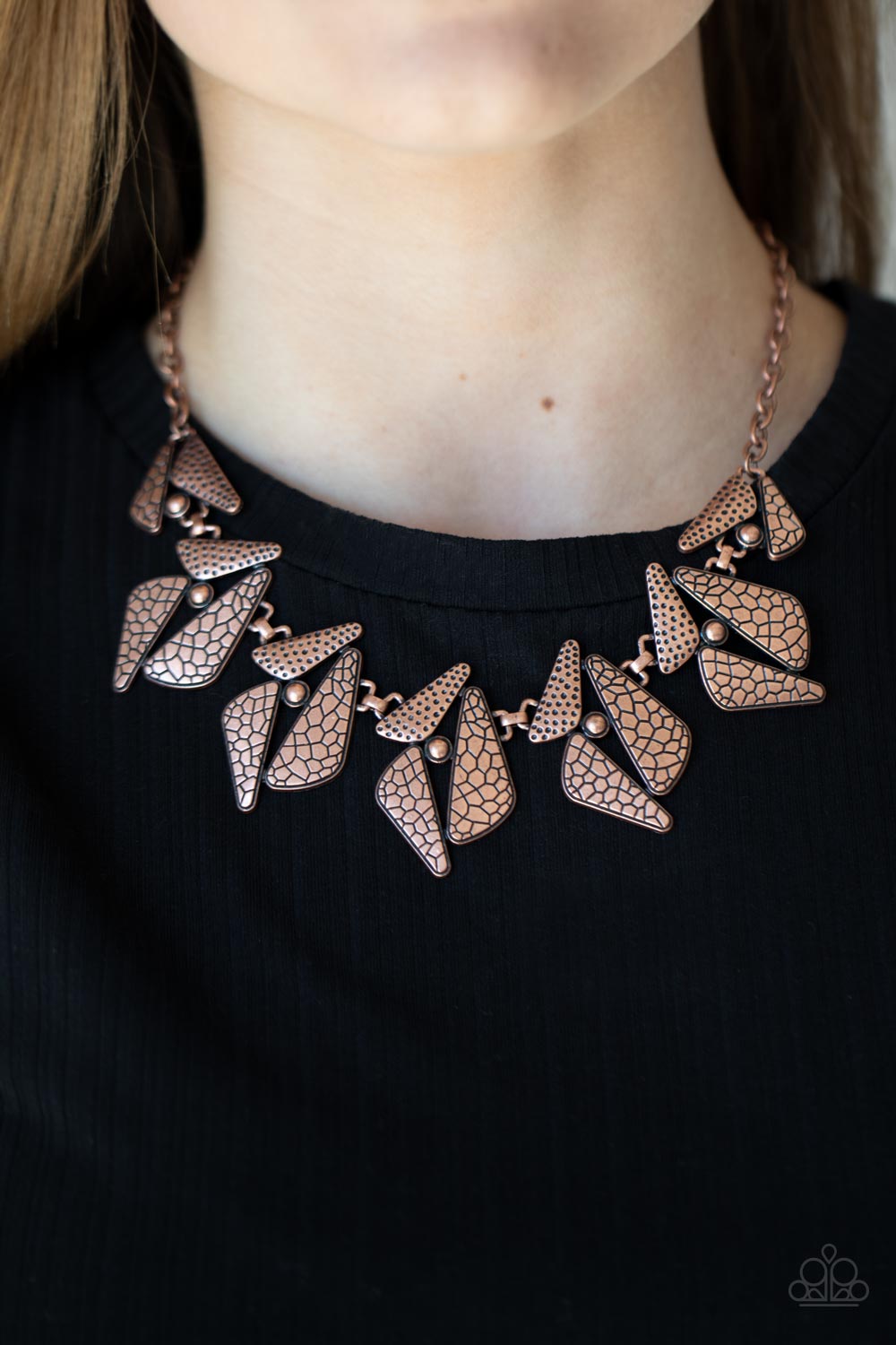 Extra Expedition - Copper Paparazzi Necklace