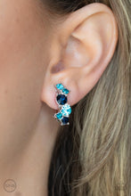 Load image into Gallery viewer, Paparazzi 💖Cosmic Celebration - Blue Clip-On 💖 Earrings

