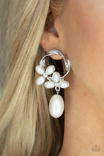 Load image into Gallery viewer, Paparazzi &quot;Elegant Expo&quot; - White Pearl Earrings
