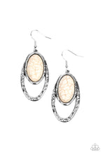 Load image into Gallery viewer, Paparazzi Pasture Paradise - White Earrings
