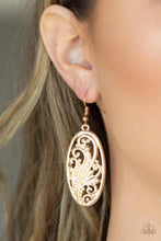 Load image into Gallery viewer, Paparazzi Accessories High Tide Terrace - Gold Earrings
