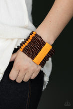 Load image into Gallery viewer, Tropical Trendsetter - Orange Paparazzi Bracelet
