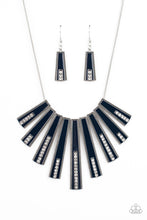 Load image into Gallery viewer, Paparazzi FAN-tastically Deco - Blue Earrings
