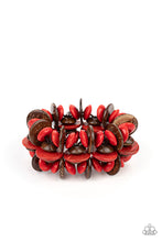 Load image into Gallery viewer, Caribbean Canopy - Red - Paparazzi Bracelet
