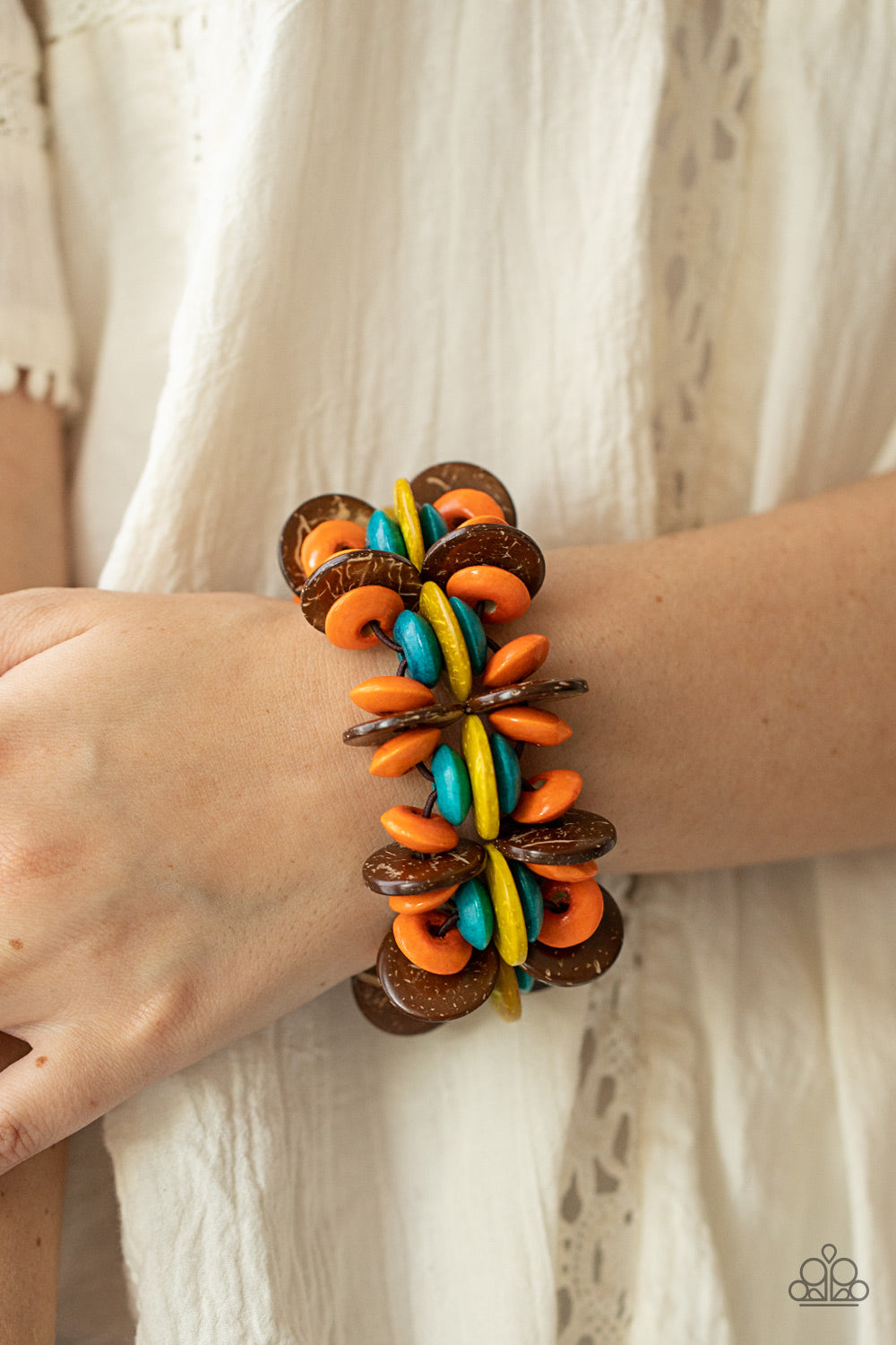 Caribbean Canopy - Multi Paparazzi Bracelet
