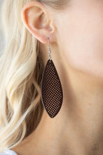 Load image into Gallery viewer, Surf Scene - Brown Earrings Paparazzi
