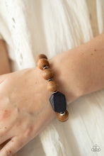 Load image into Gallery viewer, Paparazzi Abundantly Artisan - Black Bracelet
