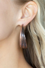 Load image into Gallery viewer, In Sync - Copper Paparazzi Earrings
